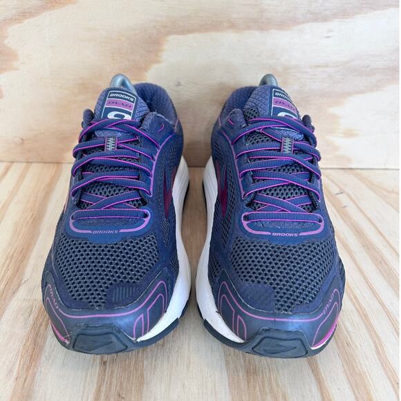 Brooks - Dyad 9 - Running Shoes - Gray/Purple - Women's - 9(D) Wide -1202231D442 - Picture 2 of 9